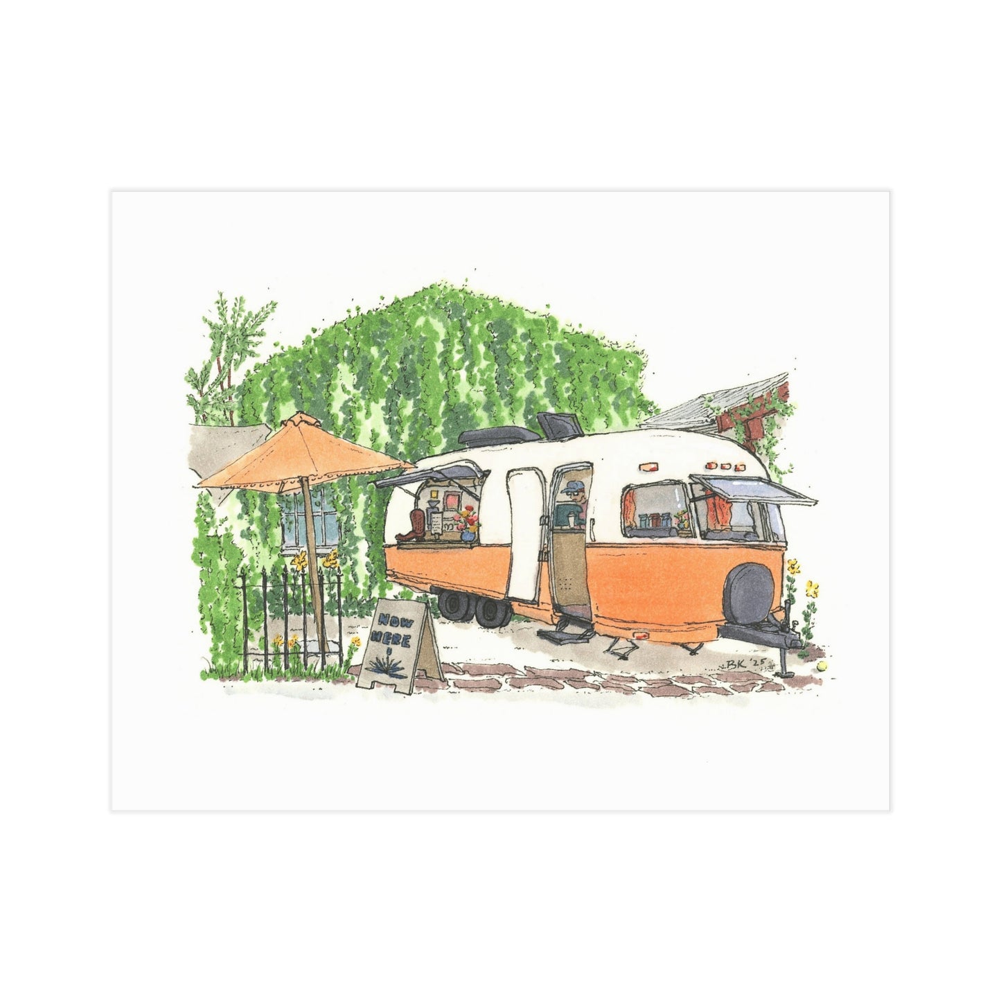 Nowhere Coffee Co. Art Print