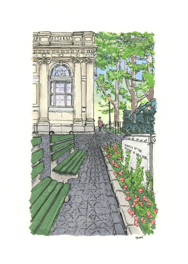 McGolrick Park, Brooklyn Print